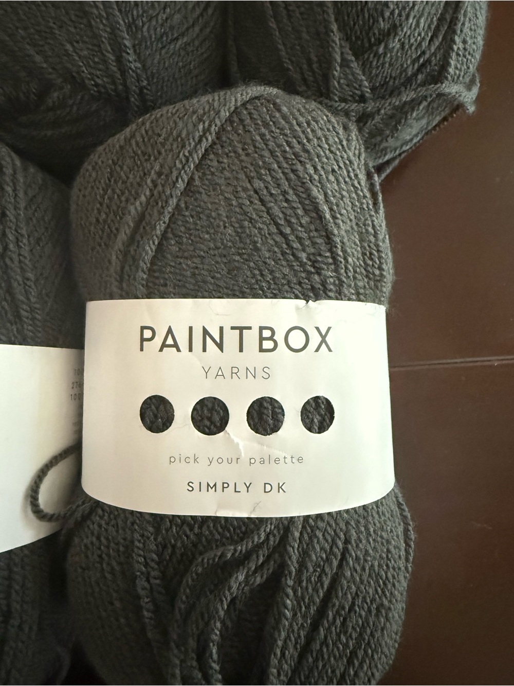 Paintbox Granite Gray Acrylic Yarn Multipack - 5 Skeins - Picture 1 of 10
